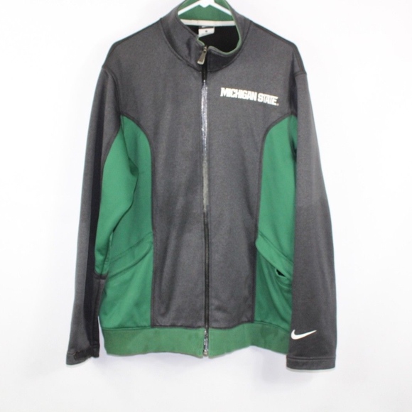 michigan state nike jacket
